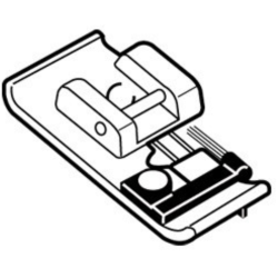 Janome Kantennähfuß C (Horizontalgreifer 5mm Maschinen) (ohne Bürste) 820-804-019
