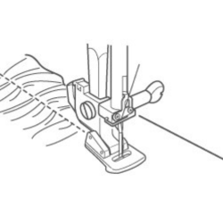 Janome Kräuselfuß V 9 mm 202-096-005