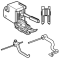 Janome Mehrzweck-Obertransportfuß-Set 9 mm 202-133-005