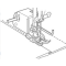 Janome Obertransportfuß mit Lineal (geschlossen) 200-311-003