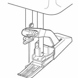 Janome Obertransportfuß 767-403-016