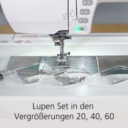 Janome Lupen Set in den Vergrößerungen 20, 40,...