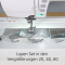 Janome Lupen Set in den Vergrößerungen 20, 40, 60 für Skyline S5 / S3 OP*