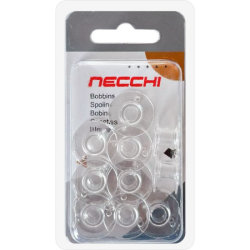 Necchi Spulen 10 Stück -  für alle aktuellen...