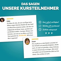 Courleys Online Nähkurs - Nadelkunde