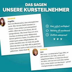 Courleys Online Nähkurs - Großer Coverkurs XXL