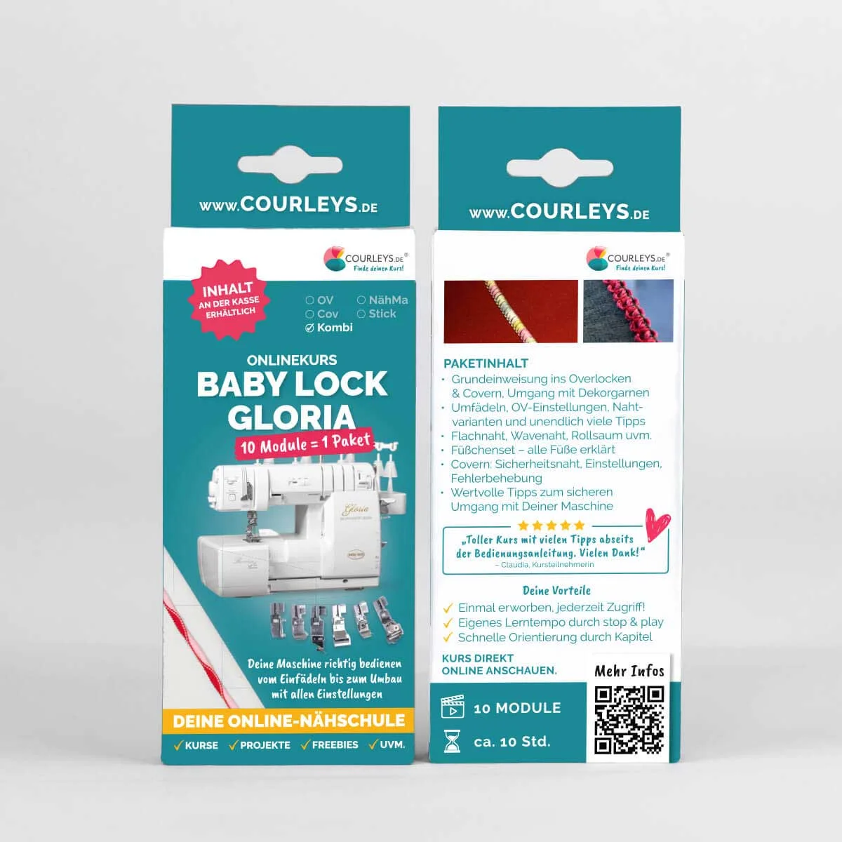 Courleys Online Nähkurs Babylock Gloria
