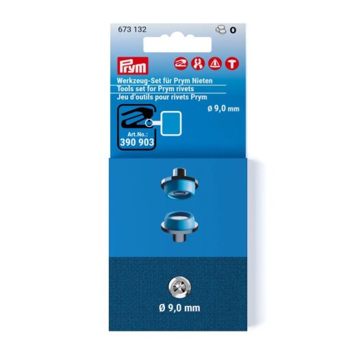 Prym Werkzeug-Set für Nieten 9 mm