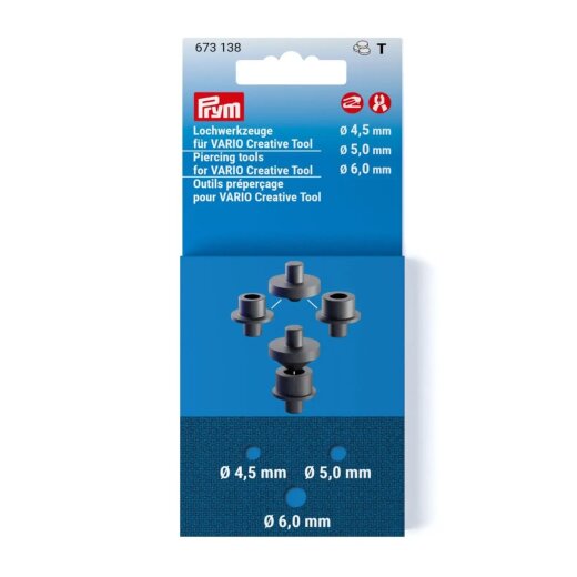 Prym Lochwerkzeuge für VARIO Creative Tool 4,5-6,0 mm