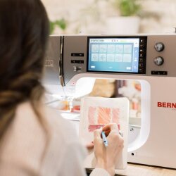 Bernina 770 QE PRO mit Stickmodul