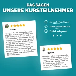 Courleys Online Nähkurs - Grundkurs Nähen