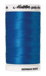 Mettler POLY SHEEN Stickgarn | Tropisches Blau (3901) | 800m