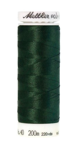 Mettler POLY SHEEN Stickgarn - Dunkelgrün (5555) - 200m