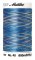 AMANN METTLER Stickgarn POLY SHEEN MULTI® - Faded Denim  (9605) - 800 m - No.40