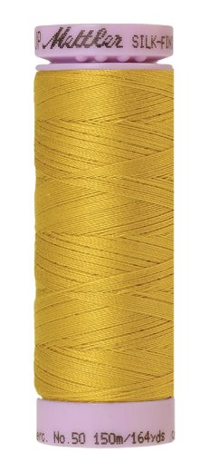 Mettler SILK FINISH COTTON Garn - Nugget-Gold (0117) - 150m