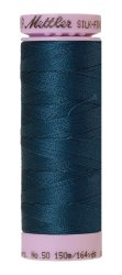 Mettler SILK FINISH COTTON Garn - Tartan-Blau (0485) - 150m