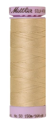 Mettler SILK FINISH COTTON Garn - Haferflocken (0537) - 150m