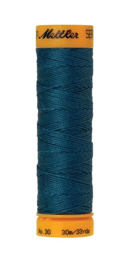 AMANN METTLER Knopflochgarn Zierstichgarn SERALON® - Dunkles Türkis (0483) - 30 m - No.30