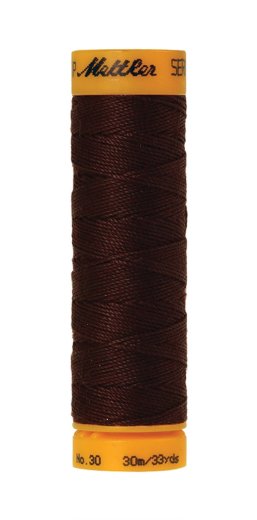 AMANN METTLER Knopflochgarn Zierstichgarn SERALON® - Mahagoni (0793) - 30 m - No.30