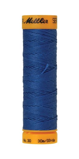 AMANN METTLER Knopflochgarn Zierstichgarn SERALON® - Kobaltblau (0815) - 30 m - No.30