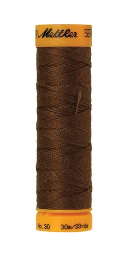 AMANN METTLER Knopflochgarn Zierstichgarn SERALON® - Pekannuss (1223) - 30 m - No.30