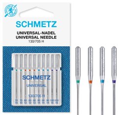 Schmetz Universal-Nadel 10 St&uuml;ck Nm70-100 130/705H