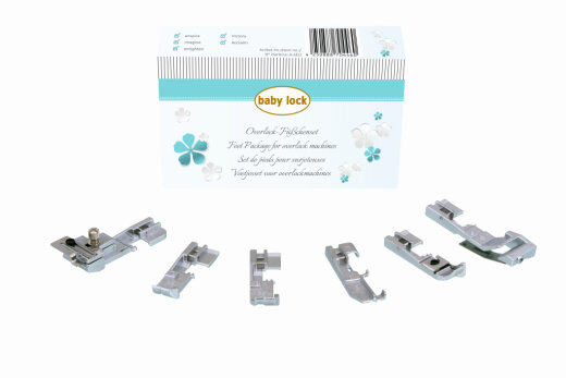 Babylock Füßchenset Overlock – 6-teilig