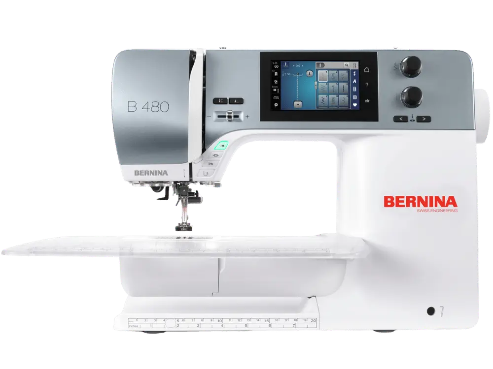 BERNINA 480 mit Anschiebetisch