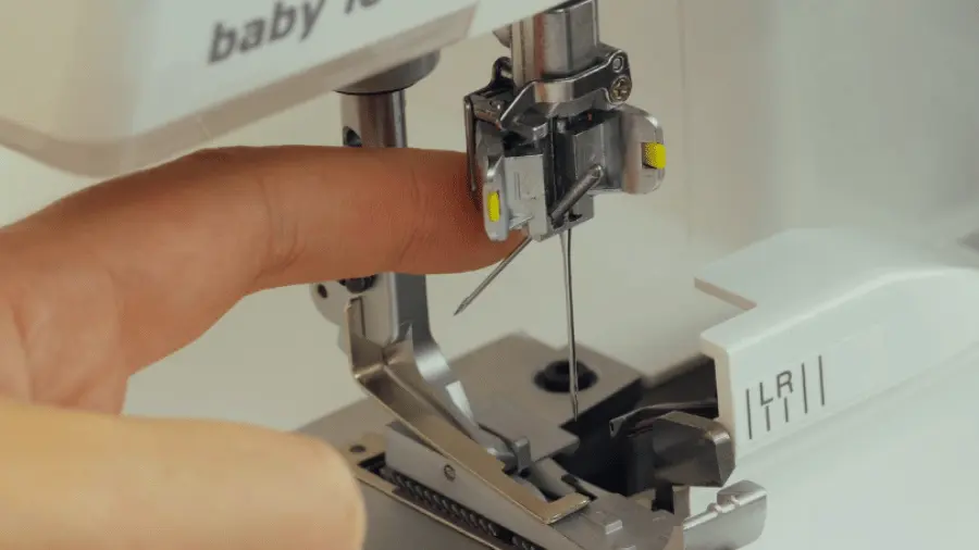 Snap-On-Nadelsystem der Babylock Serenity