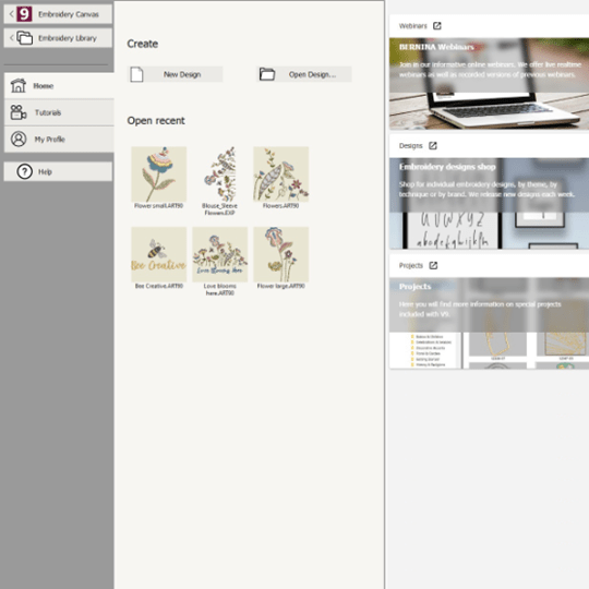 BERNINA Sticksoftware 9 DesignerPlus
