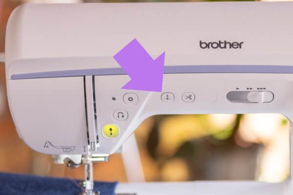 Brother Inventio NV1350 Nadel auf/ab Taste