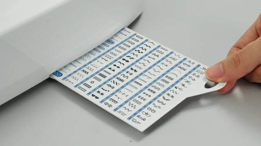 Carina Professional ausziehbare Stichübersicht mit Programmen und Alphabet
