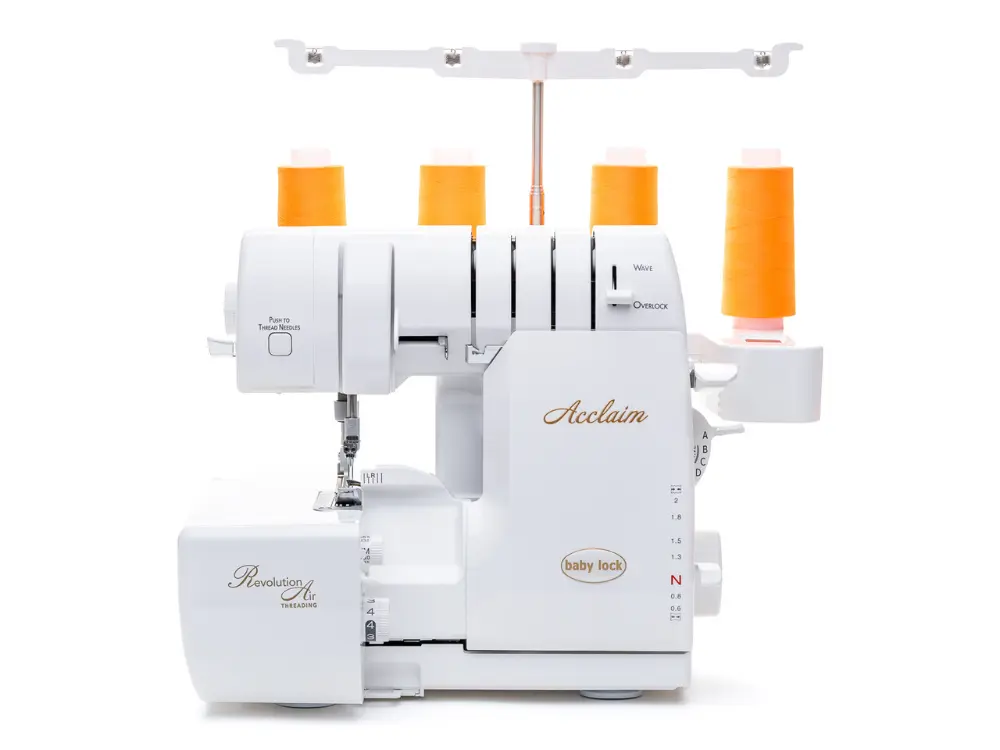 Babylock Acclaim Overlock-Nähmaschine für Anfänger mit maximalem Komfort